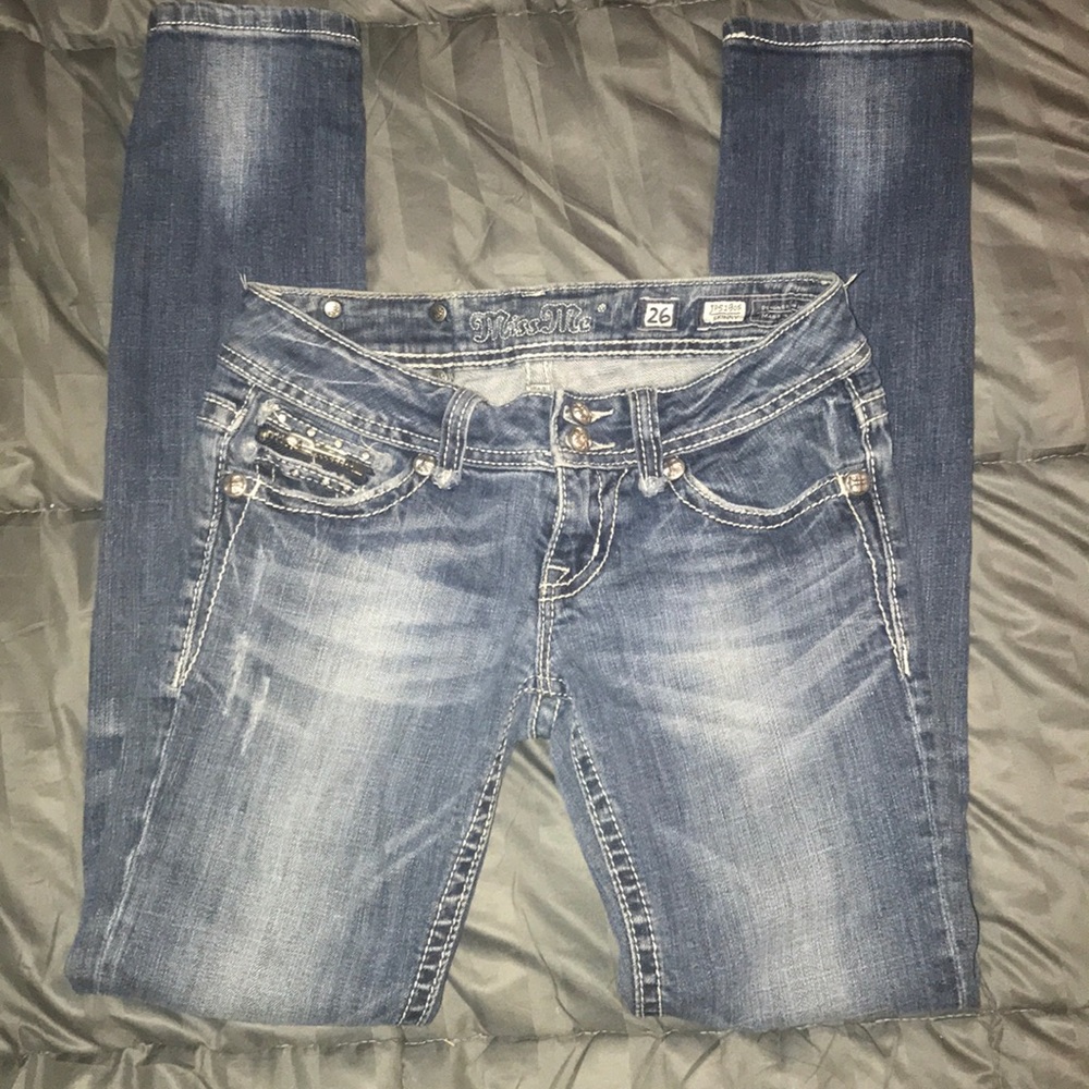 Miss me skinny jeans size 26
